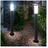 ETC-SHOP Lot de 2 lampadaires en acier inoxydable éclairage chemin de ...