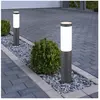 Etc-shop - Lot de 2 lampadaires d'extérieur led sur pied d'allée de ja...