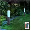 ETC-SHOP Lot de 2 lampadaires d'extérieur led rgb dimmable jardin terr...