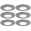 ETC-SHOP Lot de 6 spots led encastrables au plafond spot salon salle de bain lampe d'éclairage