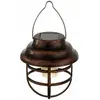 Etc-shop - Lampe de plafond pendule extérieure solaire à led rétro Cag...