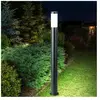 ETC-SHOP Lampadaire d'extérieur anthracite éclairage d'allée de jardin...