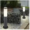 ETC-SHOP Lot de 2 lampadaires d'extérieur socle anthracite chemin de j...