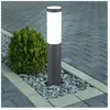 ETC-SHOP Lampe sur pied en acier inoxydable Lampe d'extérieur pour écl...