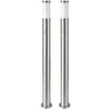 ETC-SHOP 2x led lampe sur pied extérieure capteur de mouvement éclaira...