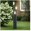 Etc-shop - Lampe sur pied d'extérieur Lampe sur pied de jardin en acie...