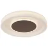 ETC-SHOP Plafonnier led cct Plafonnier télécommandé dimmable, blanc froid 6500 lumière du jour, 40 watts 2400 lumens 3000-6500 Kelvin, DxH 50x9 cm