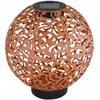 ETC-SHOP Déco boule solaire en métal Lampe led extérieur lampe de jard...