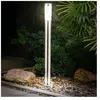 Etc-shop - Lampe d'extérieur sur pied Lampadaire en acier inoxydable a...