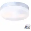 ETC-SHOP Plafonnier d'extérieur éclairage lampe télécommandée verre op...