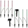 ETC-SHOP 8x led plug-in jardin lumière changeur de couleur lampe solai...