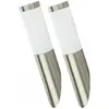 ETC-SHOP Lot de 2 appliques murales de maison en acier inoxydable lamp...