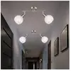 ETC-SHOP Lot de 2 spots de plafond élégants spots muraux de salon orie...