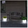 ETC-SHOP 2 x lampe solaire led pot à fleurs luminaire extérieur jardin...