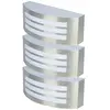 ETC-SHOP 3 x appliques extérieures propriété spots en acier inoxydable...