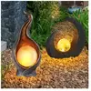ETC-SHOP Ensemble de 2 luminaires extérieurs led chemin jardin décorat...