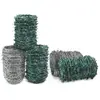 KARAT fil de fer barbelé galvanisé, 1,7 mm pour clôture de protection contre la faune sauvage, Galvanisé / 50 m