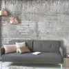 Beton behang in grijs, 3D behang in betonlook, modern fotobehang in in...