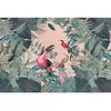 Fotobehang ToucansParadise DD119693 A.S. Création ARTist Groen Roze Vl...