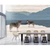 Fotobehang yukon1 DD122892 Livingwalls Walls by Patel 3 Blauw Bruin Vl...