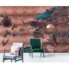 Fotobehang shenzen1 DD122936 Livingwalls Walls by Patel 3 Rood Blauw V...