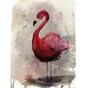 Fotobehang Flamingo DD120049 A.S. Création ARTist Beige Creme Rood Vli...