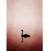 Fotobehang SwanLake DD119917 A.S. Création ARTist Roze Zwart Antraciet...