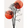 Fotobehang SunandMoon DD119901 A.S. Création ARTist Rood Zwart Antraci...