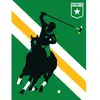 Fotobehang HorsePolo DD120161 A.S. Création ARTist Geel Groen Vlies 27...