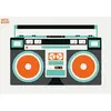 Fotobehang GhettoBlaster DD120129 A.S. Création ARTist Blauw Oranje Te...