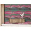 Fotobehang space1 DD122760 Livingwalls Walls by Patel 3 Roze Groen Vli...