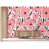Fotobehang flowermarket1 DD122548 Livingwalls Walls by Patel 3 Roze Pa...