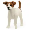 Figurine jouet - SCHLEICH - Jack Russell Terrier - Marron - Blanc - Farm World