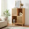 EN.CASA Bibliothèque Ypäjä bambou 120 x 84 x 39 cm naturel