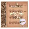 essence what the fake! false lashes - natural cluster brown Wimpers