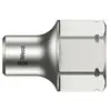 Wera Douille à carré Zyklop avec emmanchements 1/4" et hexagonal Hex 11, 4.5 mm