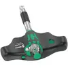 WERA 411 A Tournevis à adaptateur croisé RA avec fonction à cliquet, 1/4