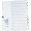 Pagna intercalaire en carton chiffres 1 10, a4, 10 touches 31004-08