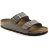 Birkenstock Claquettes Birkenstock Arizona Nubuck Stone 0151211 - 43