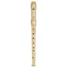 Flûte à bec jouet en bois 32 cm - GOKI - Scolaire - 8 trous - Doigté baroque