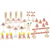 Goki Toys Pure - 29 signaux routiers en bois