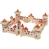 Goki Jeu de construction en bois Château 145 pièces