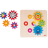 Jeu des engrenages - GOKI - Modèle - Mixte - Multicolore - 3 ans - Bleu - Enfant - Bois