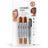 Feutres Copic Ciao - Teintes Portrait 2 - 5 feutres + 1 multiliner