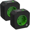 ANSMANN Lot de 2 prises programmables AES1 avec compte à rebours   Noi...