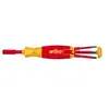 Tournevis Porte Embout WIHA LIFTUP VDE 6 Embouts Slim 75mm Fente/PH/Xeno PZ2