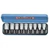 Jeu de douilles tournevis 1-2" GEDORE 6156250 - Acier allié - 5-17 mm