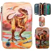 Depesche - Dino World 3-vaks etui T-rex