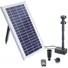 Pompe solaire - PONTEC 43325 - 600 l/h - Écologique - Arrosage de jardin