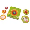Haba puzzle animaux de ferme en bois 6 pièces